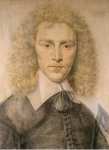 Dumoustier Daniel Portrait of a Young Man with Blond Hair - Hermitage